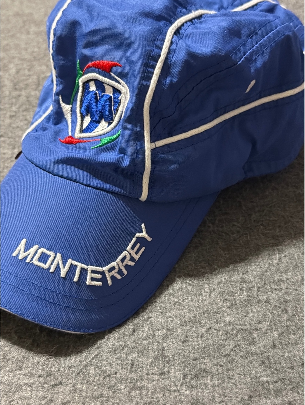 Monterrey Rayados Soccer Hat Y Sports Blue Nylon Baseball Cap Adjustable Futbol - Picture 2 of 6